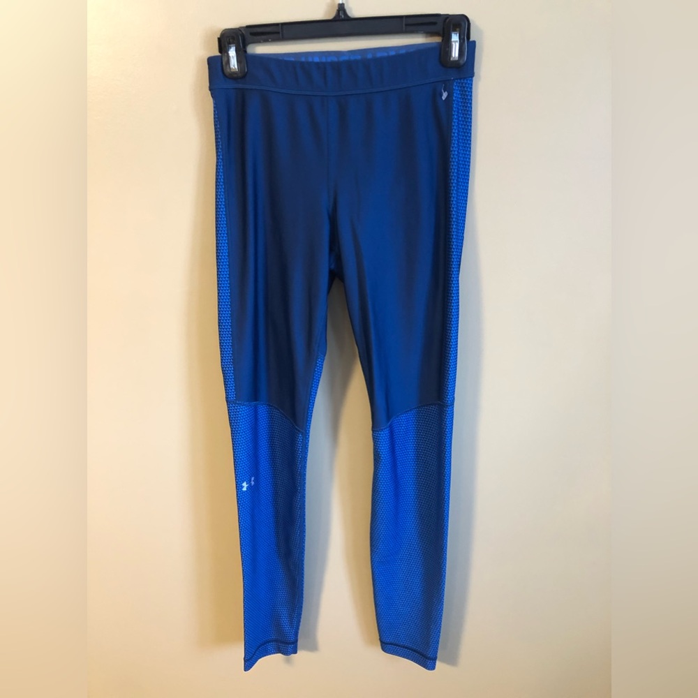 Under Armour Blue Colourblock Women's sports leggings size xxs